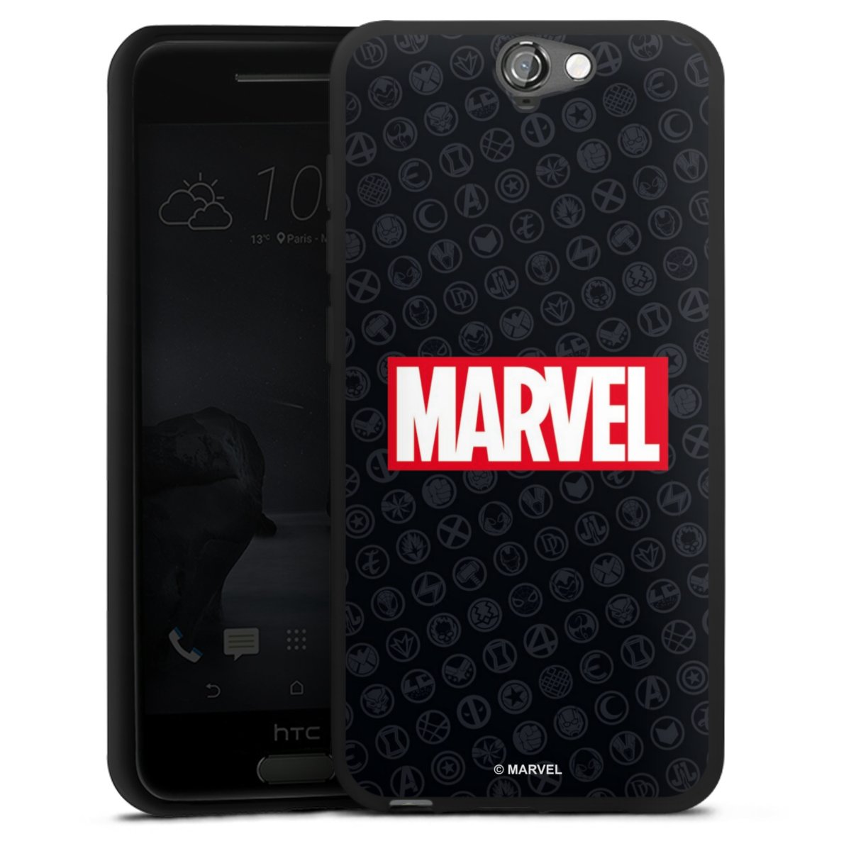 Marvel Logo Black Red 