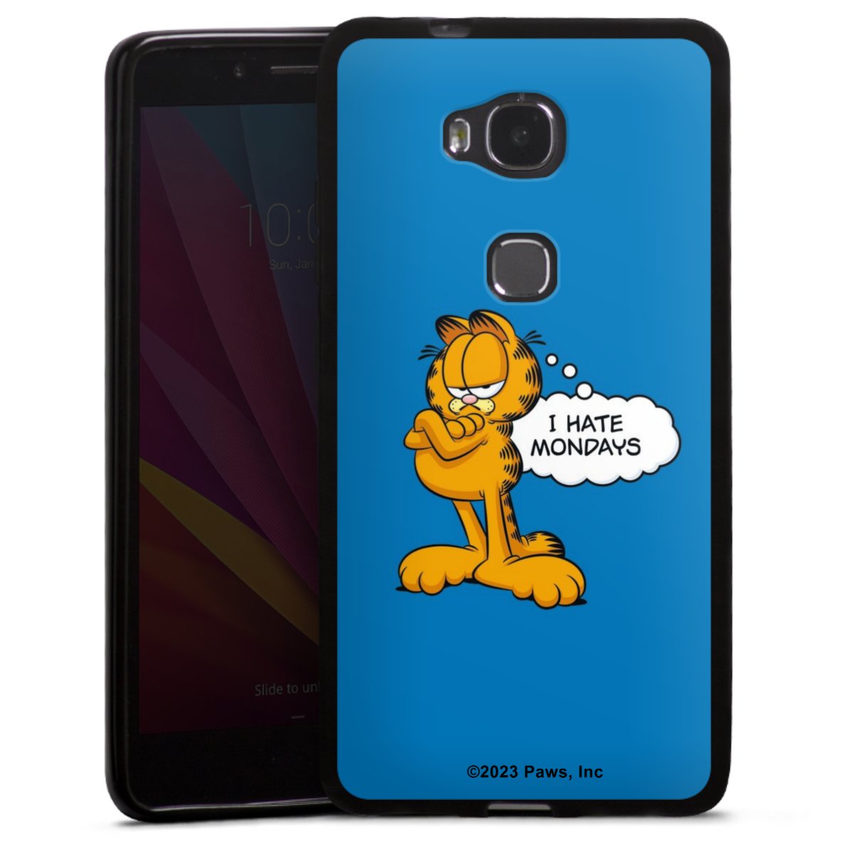 Garfield Je déteste les lundis Bleu