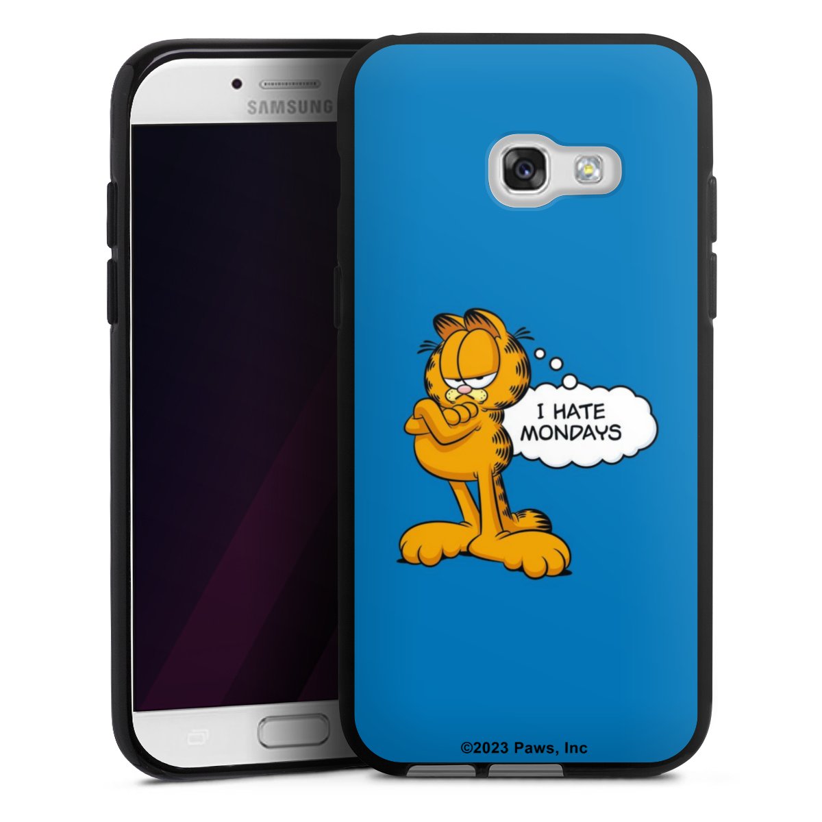 Garfield Ik haat maandagen blauw