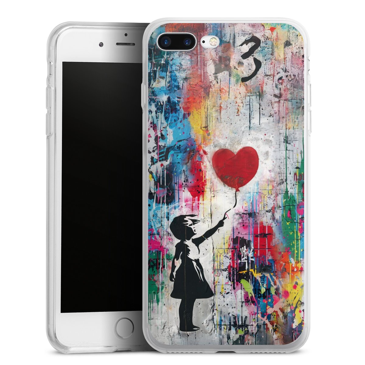 Balloon Girl Colorful