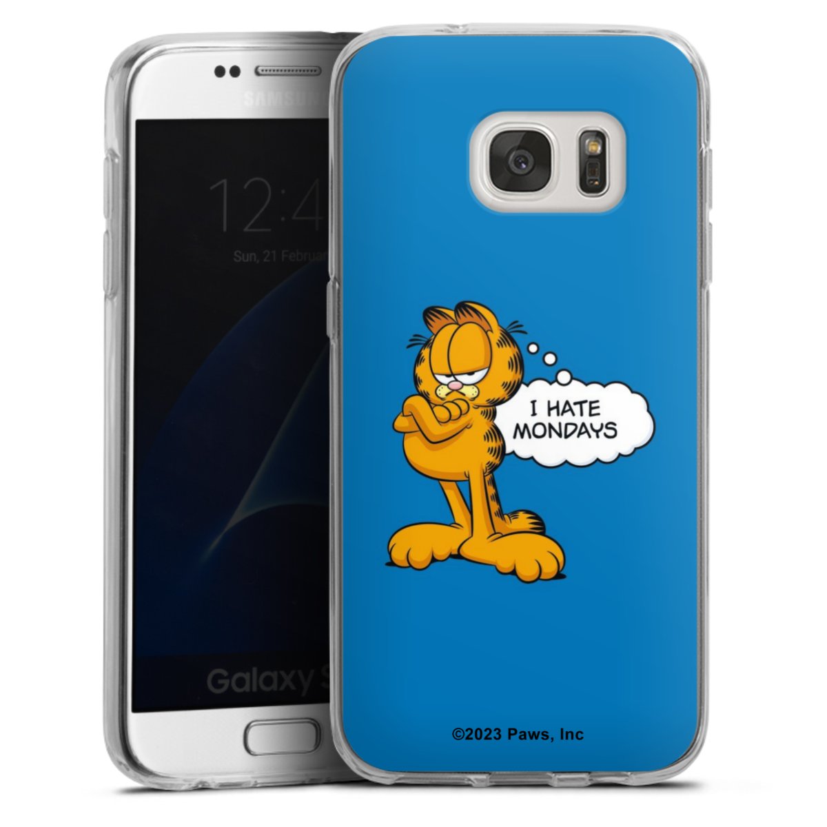 Garfield Je déteste les lundis Bleu