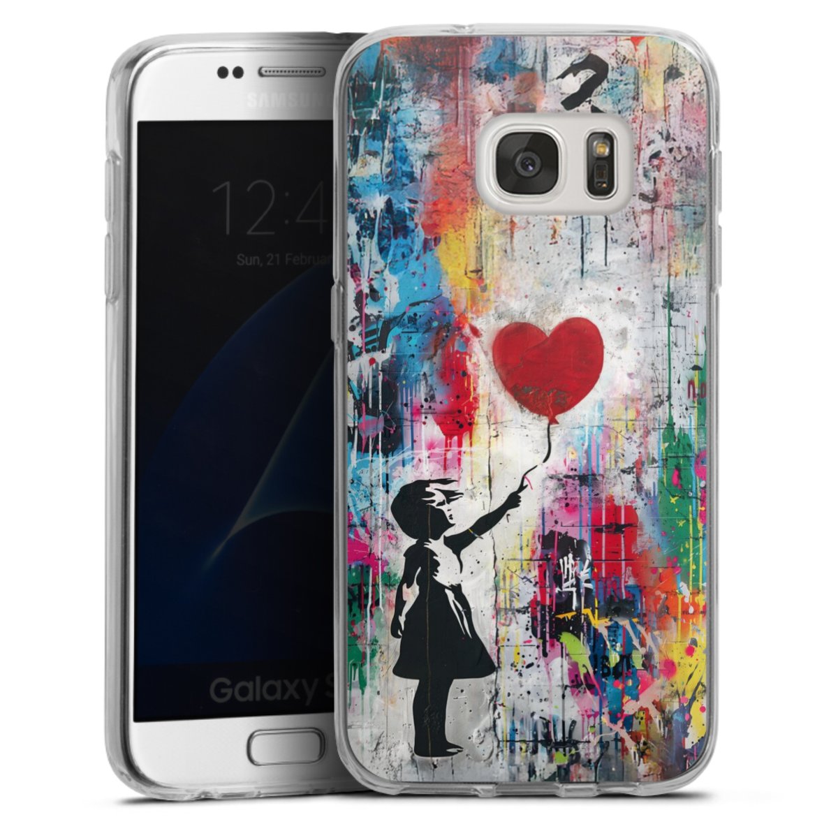 Balloon Girl Colorful