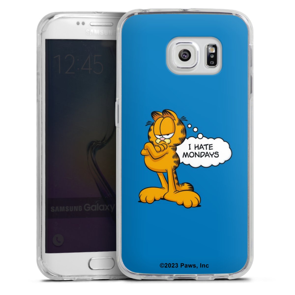 Garfield Ik haat maandagen blauw