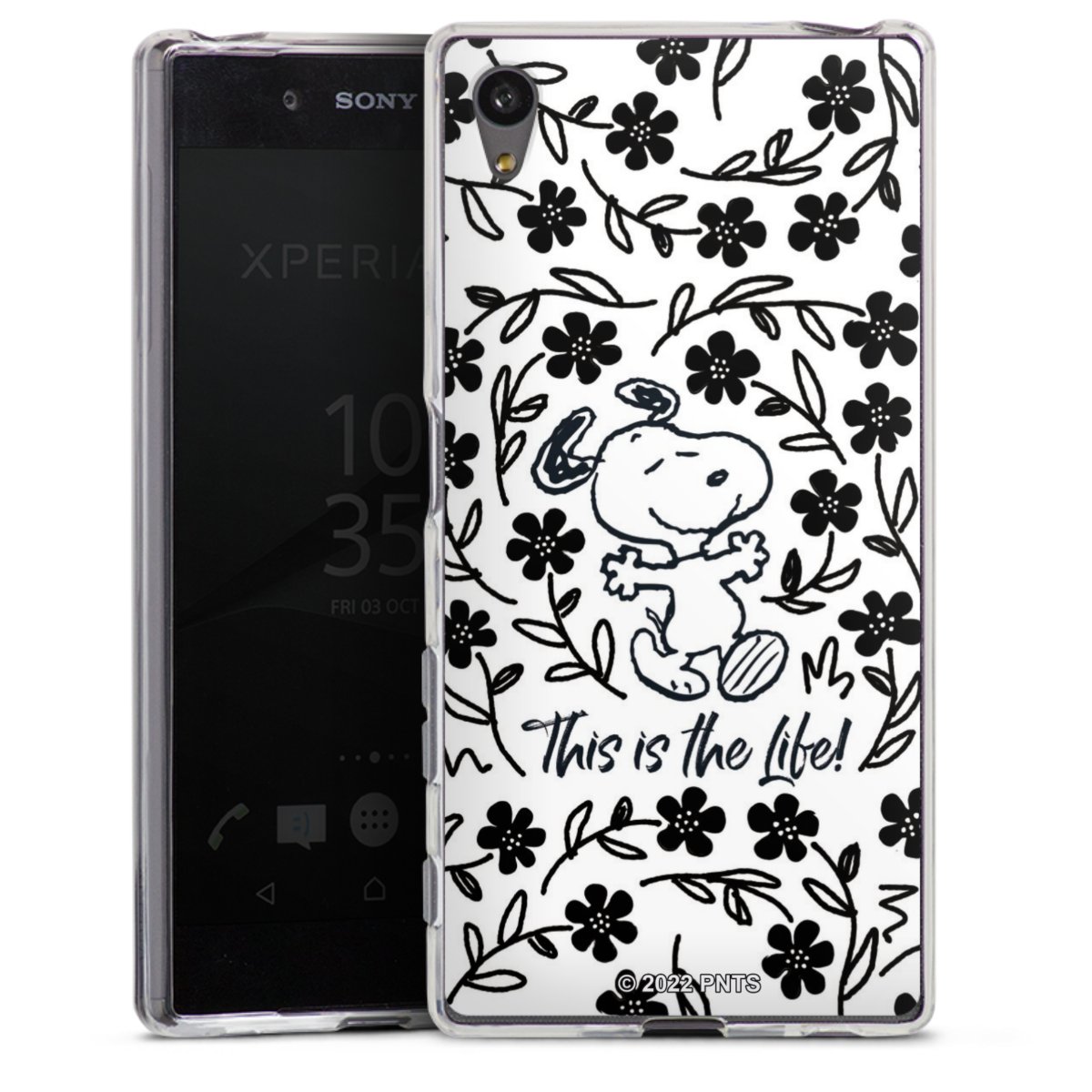 Snoopy bianco e nero This Is The Life