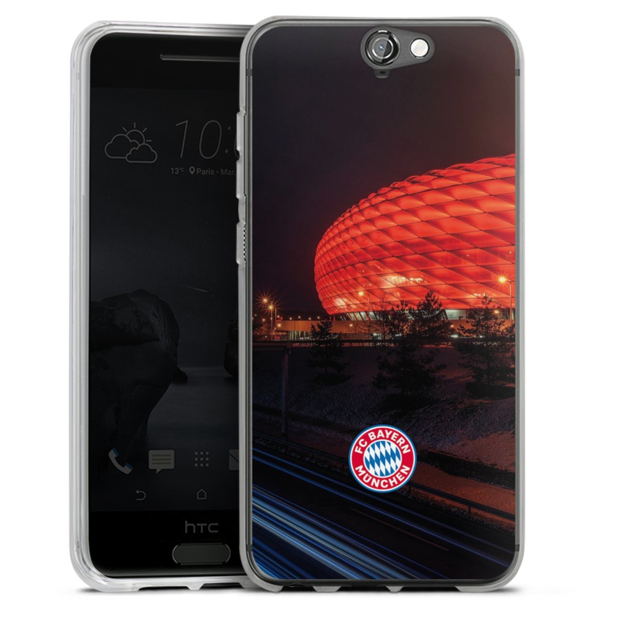 Allianz Arena bei Nacht FCB