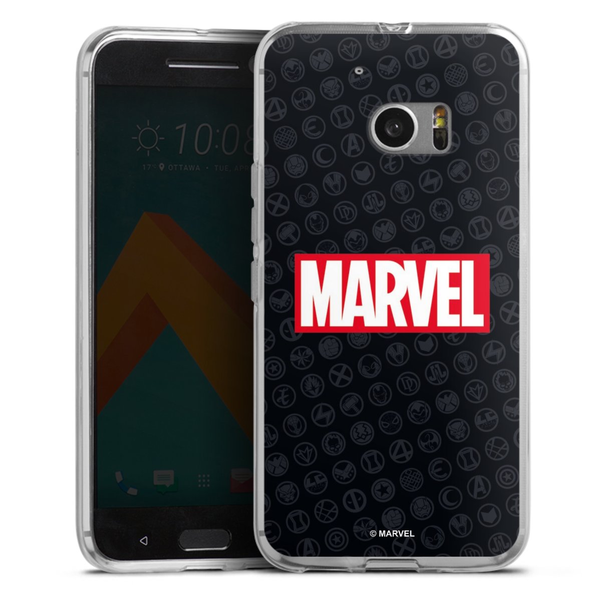 Marvel Logo Zwart Rood