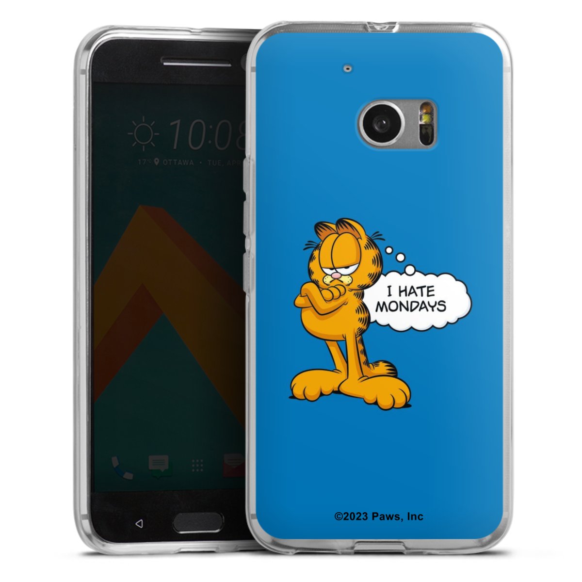 Garfield Ik haat maandagen blauw