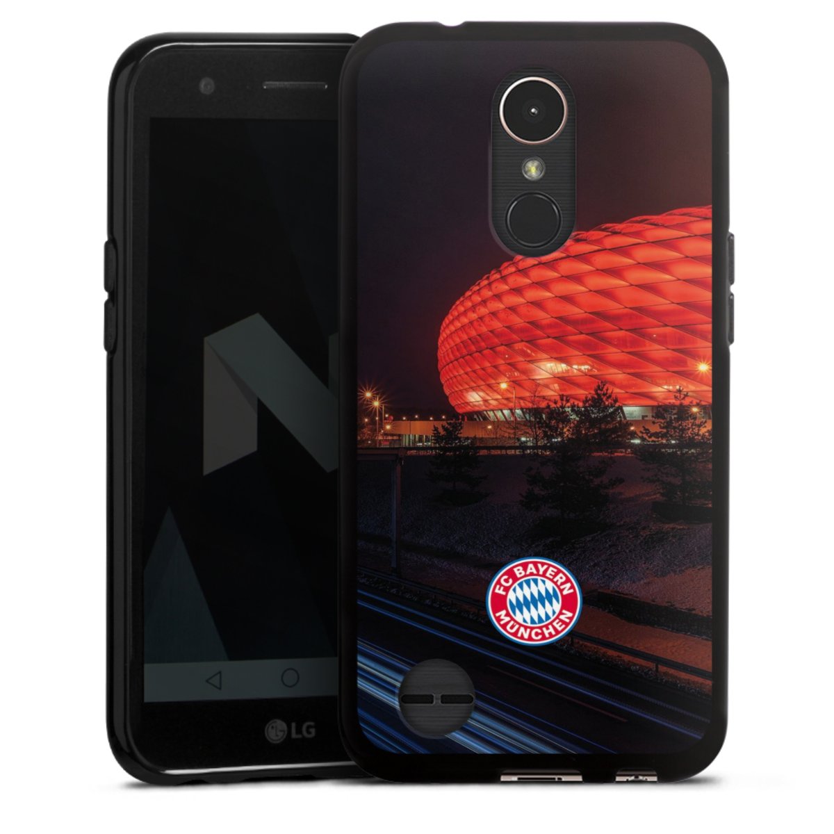 Allianz Arena bei Nacht FCB