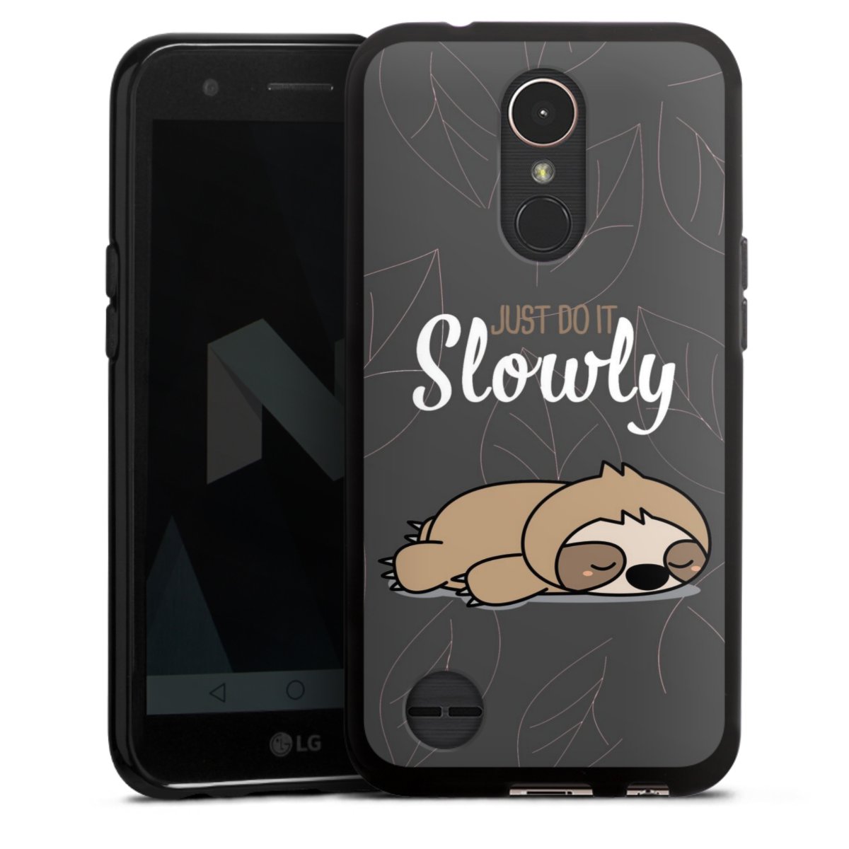 Just Do It Slowly Sloth Grey