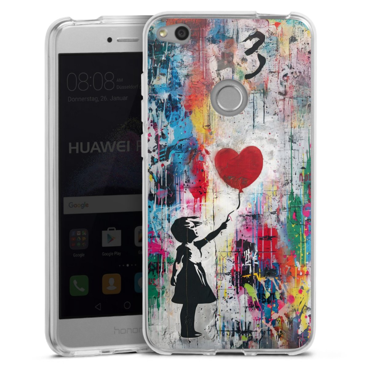 Balloon Girl Colorful