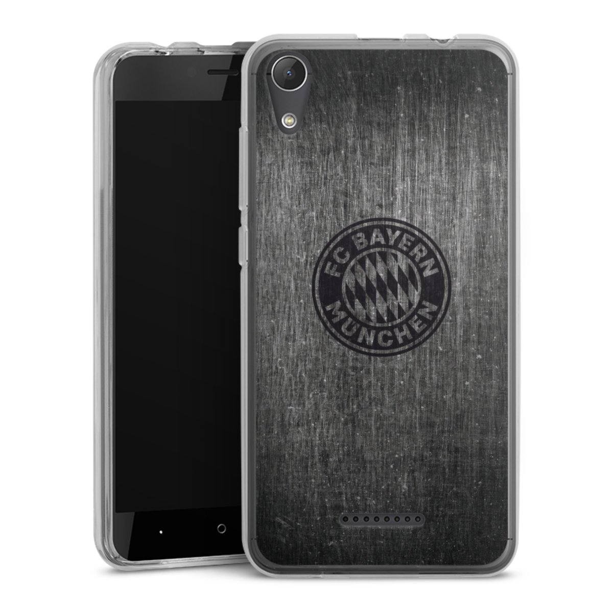 Metalllook FCB Logo einfarbig