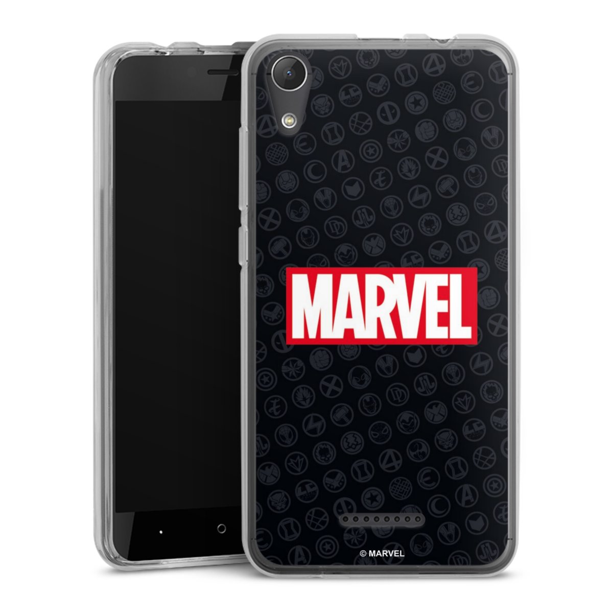 Marvel Logo Black Red 