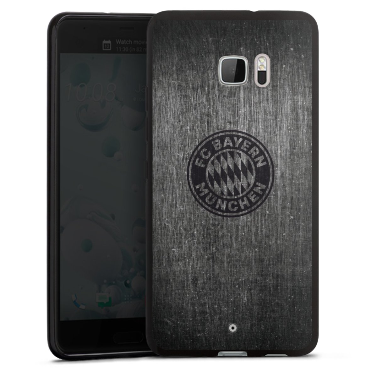 Metalllook FCB Logo einfarbig