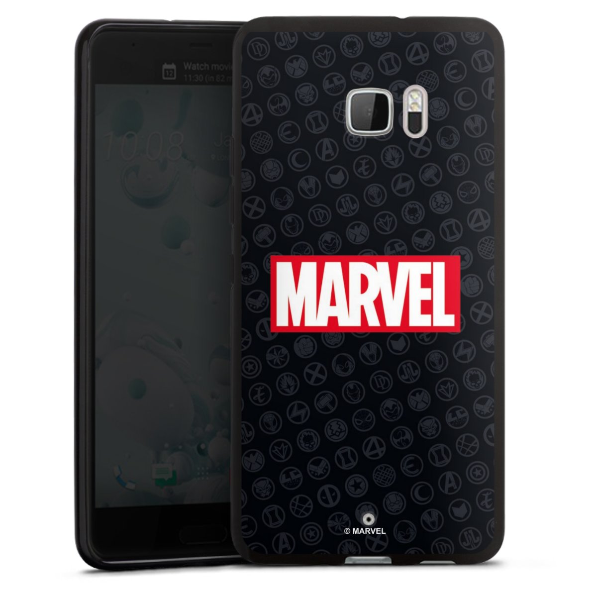 Marvel Logo Black Red 