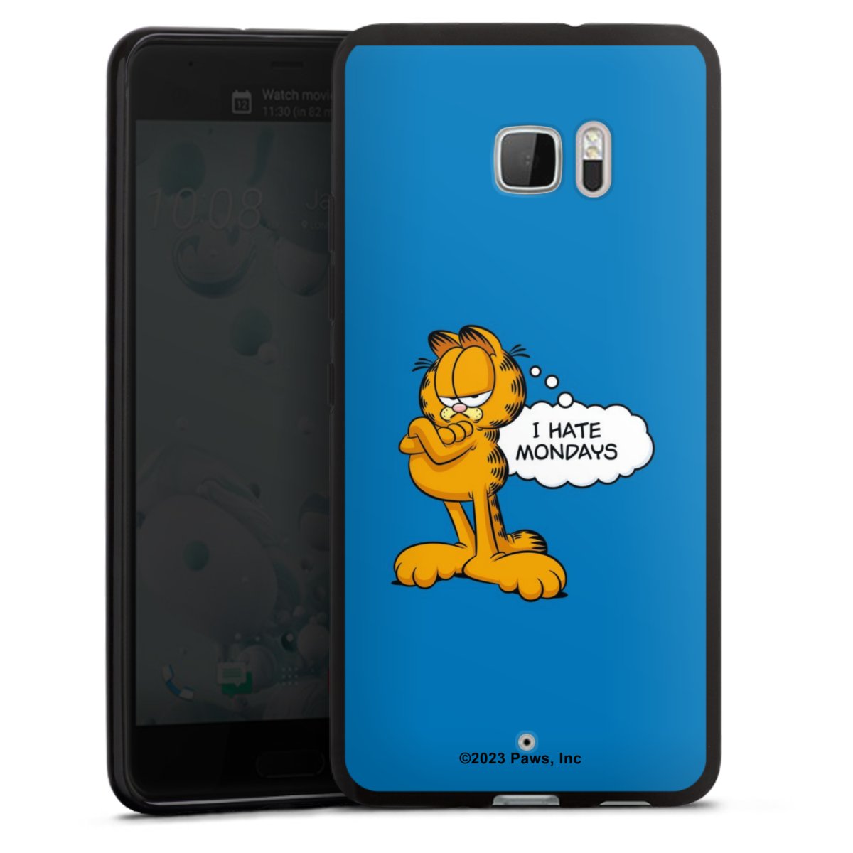 Garfield Ik haat maandagen blauw