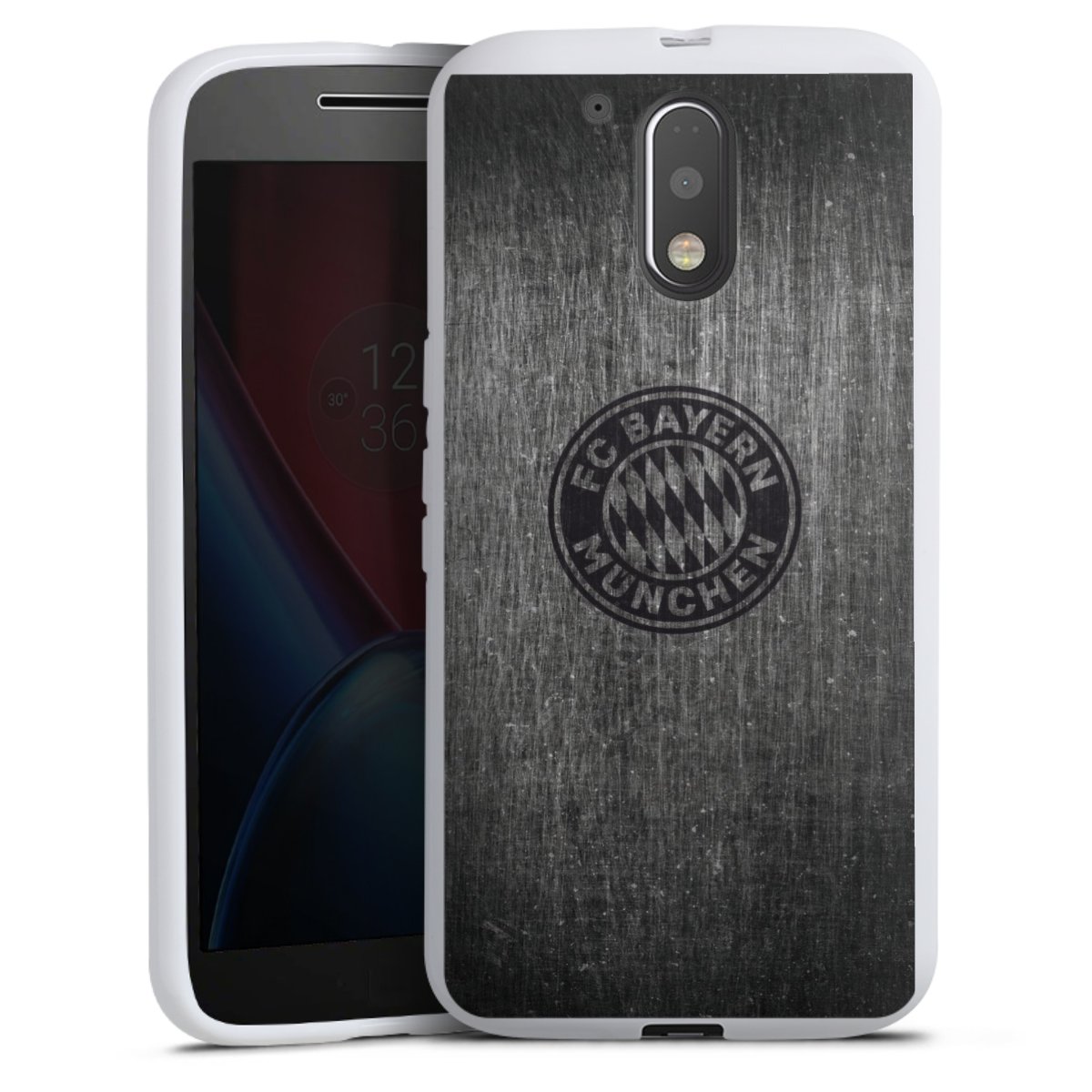 Metalllook FCB Logo einfarbig