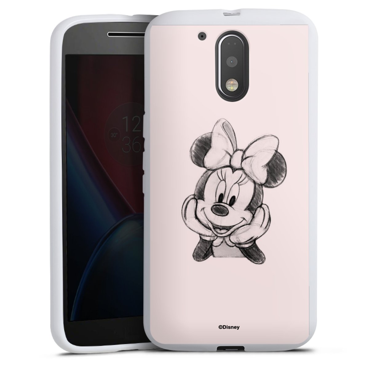 Minnie Posieren Sitzen