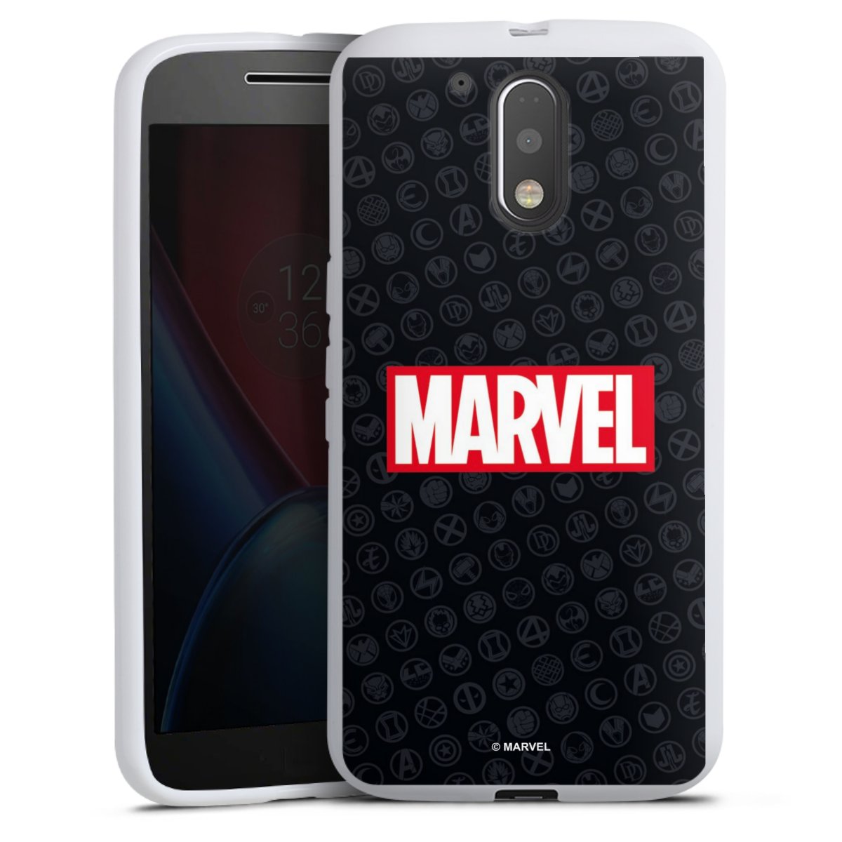 Marvel Logo Noir Rouge