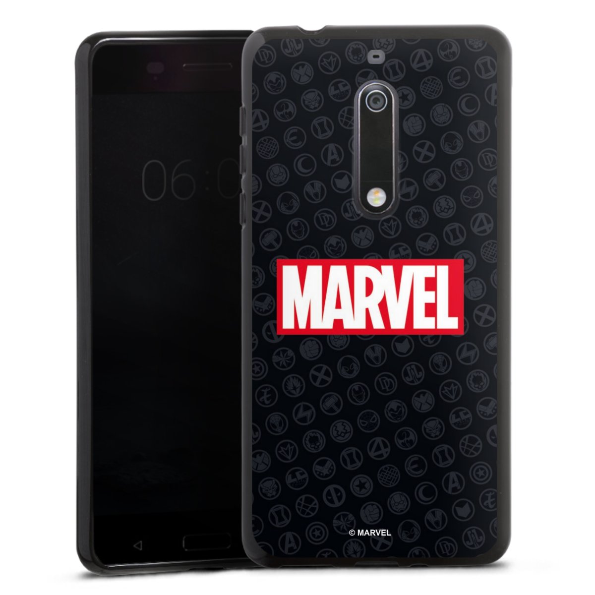 Marvel Logo Noir Rouge