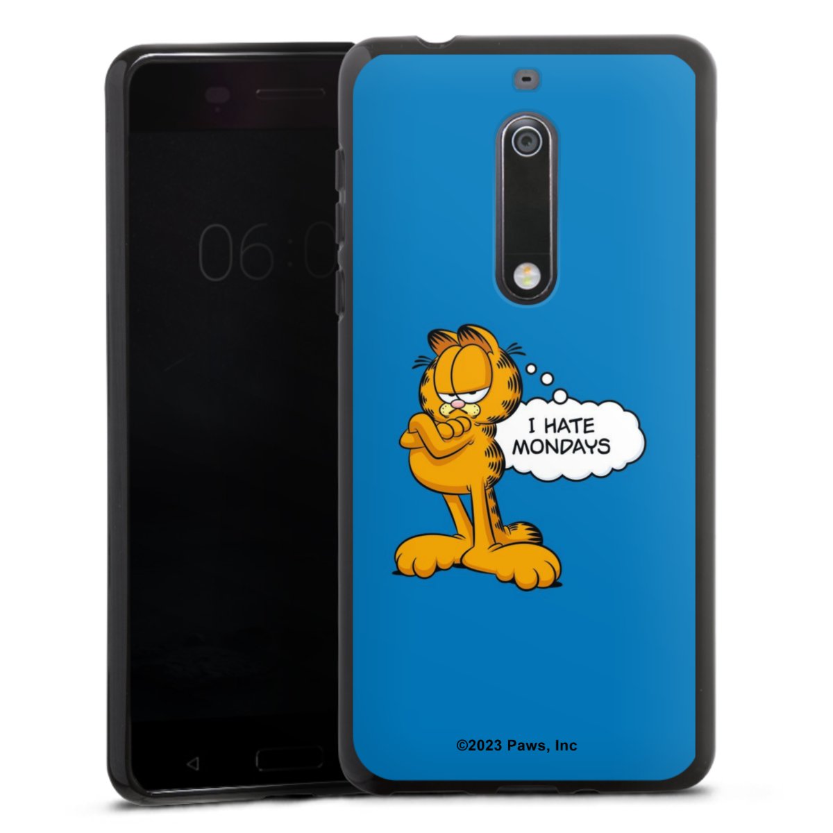 Garfield Ik haat maandagen blauw