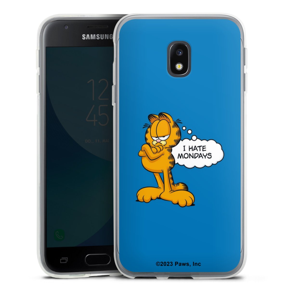 Garfield Ik haat maandagen blauw