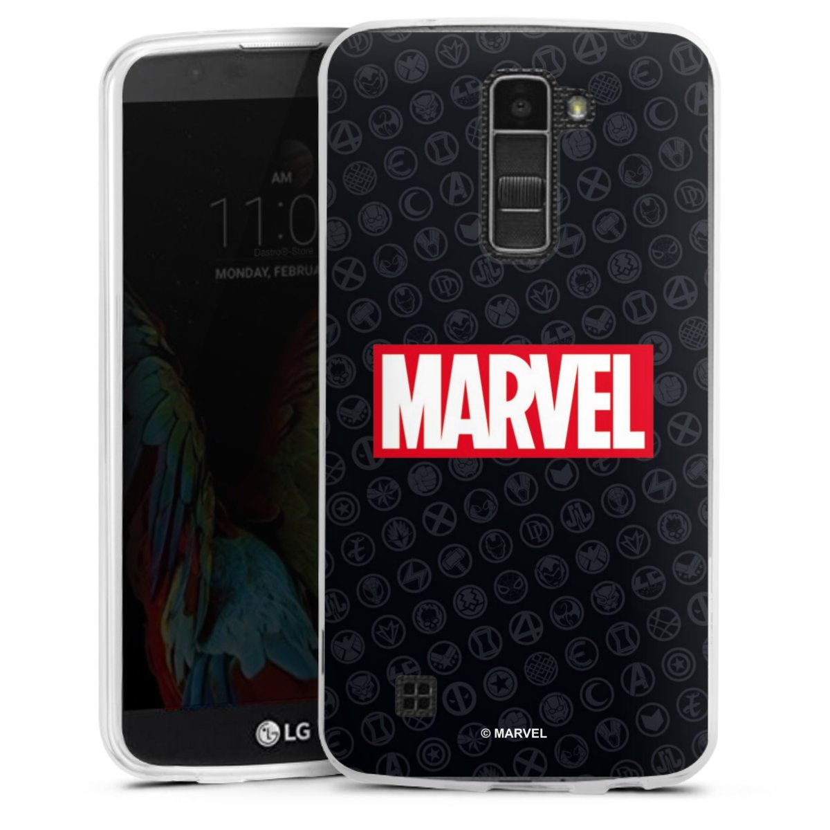 Marvel Logo Black Red 