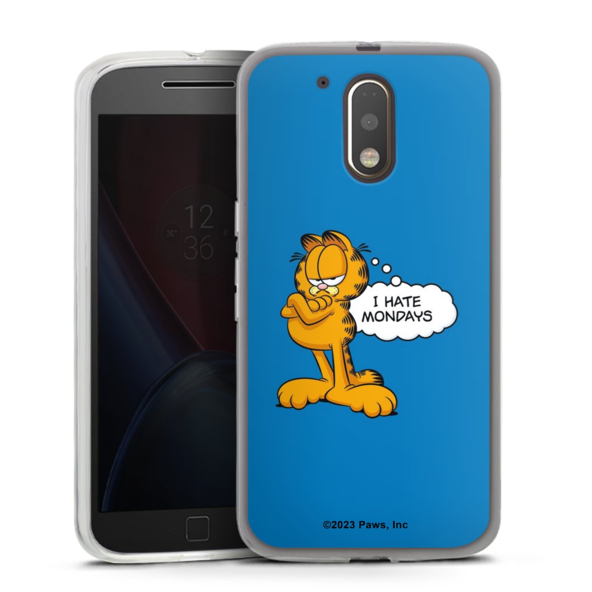 Garfield Ik haat maandagen blauw