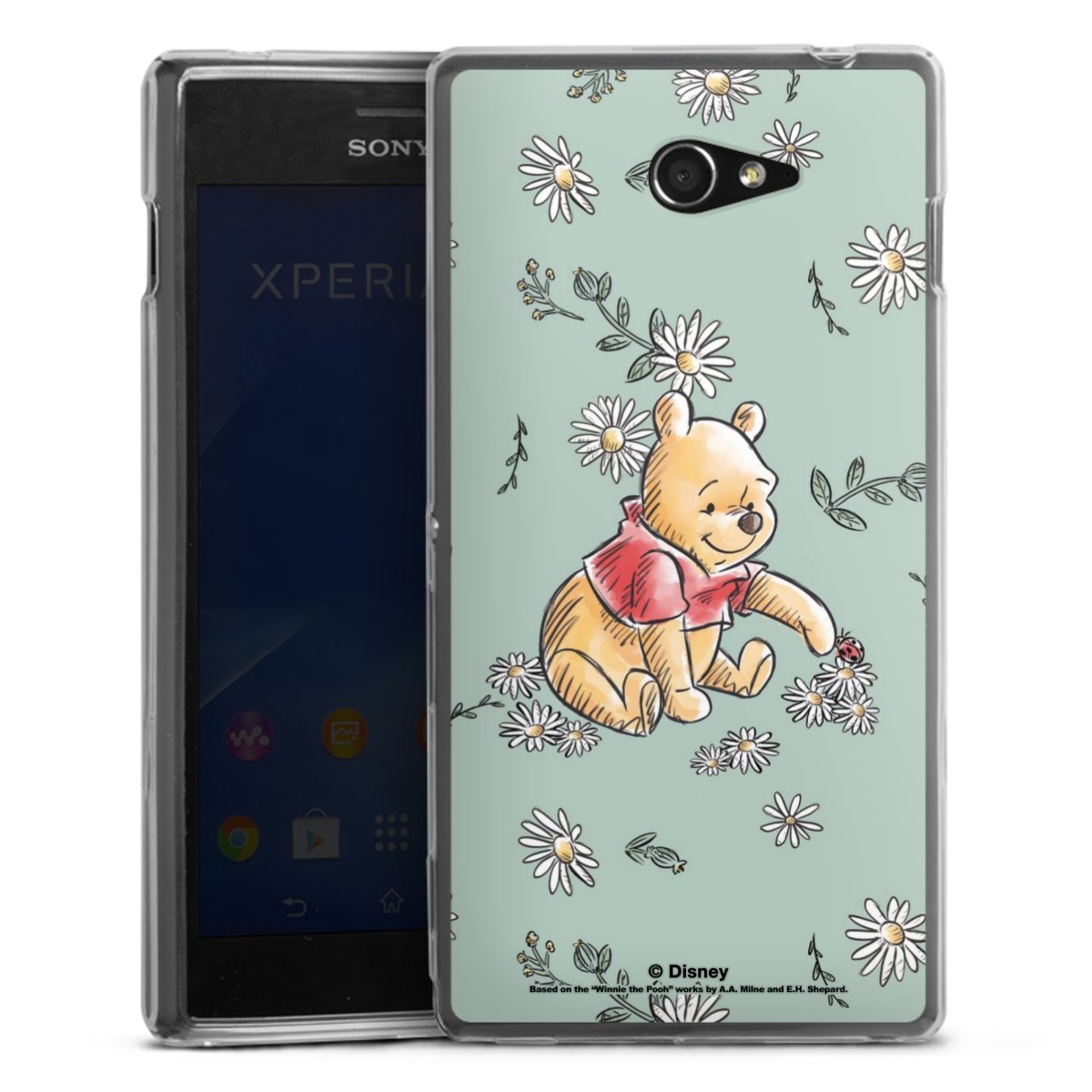 Winnie Puuh Gänseblümchen und Käfer Liebe
