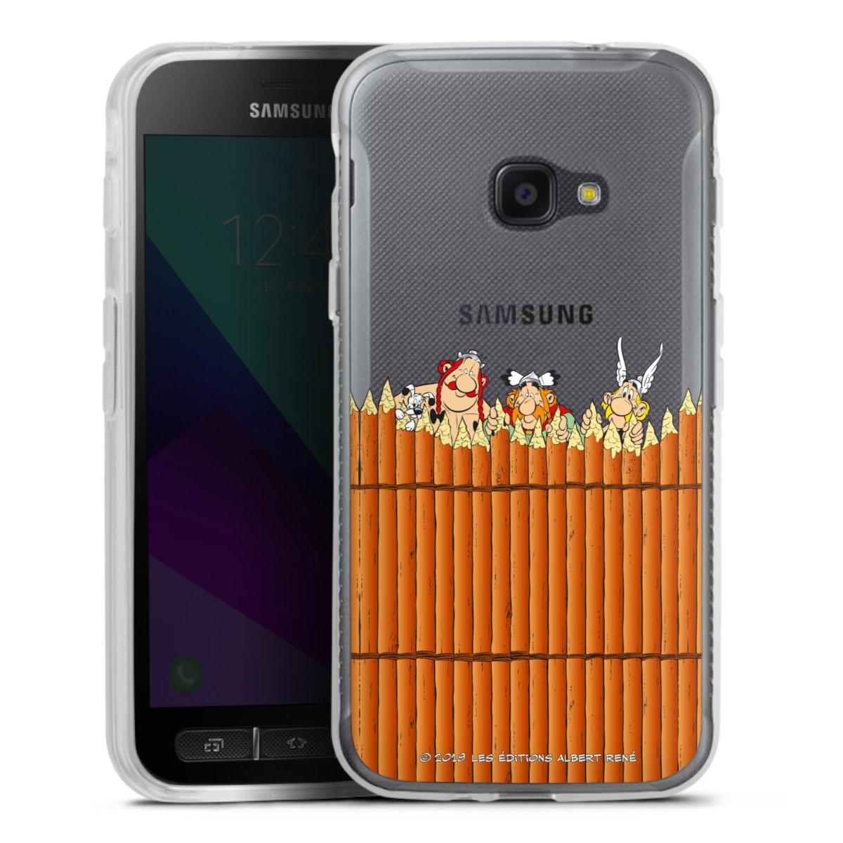 Gaulois Derrière Palissade Transparent