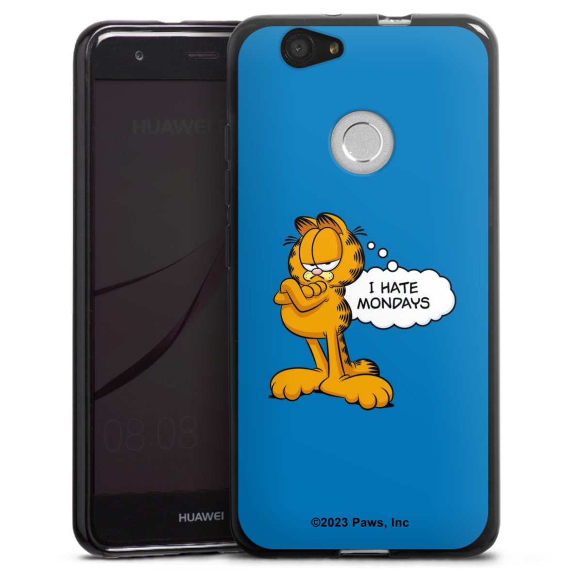 Garfield Ik haat maandagen blauw