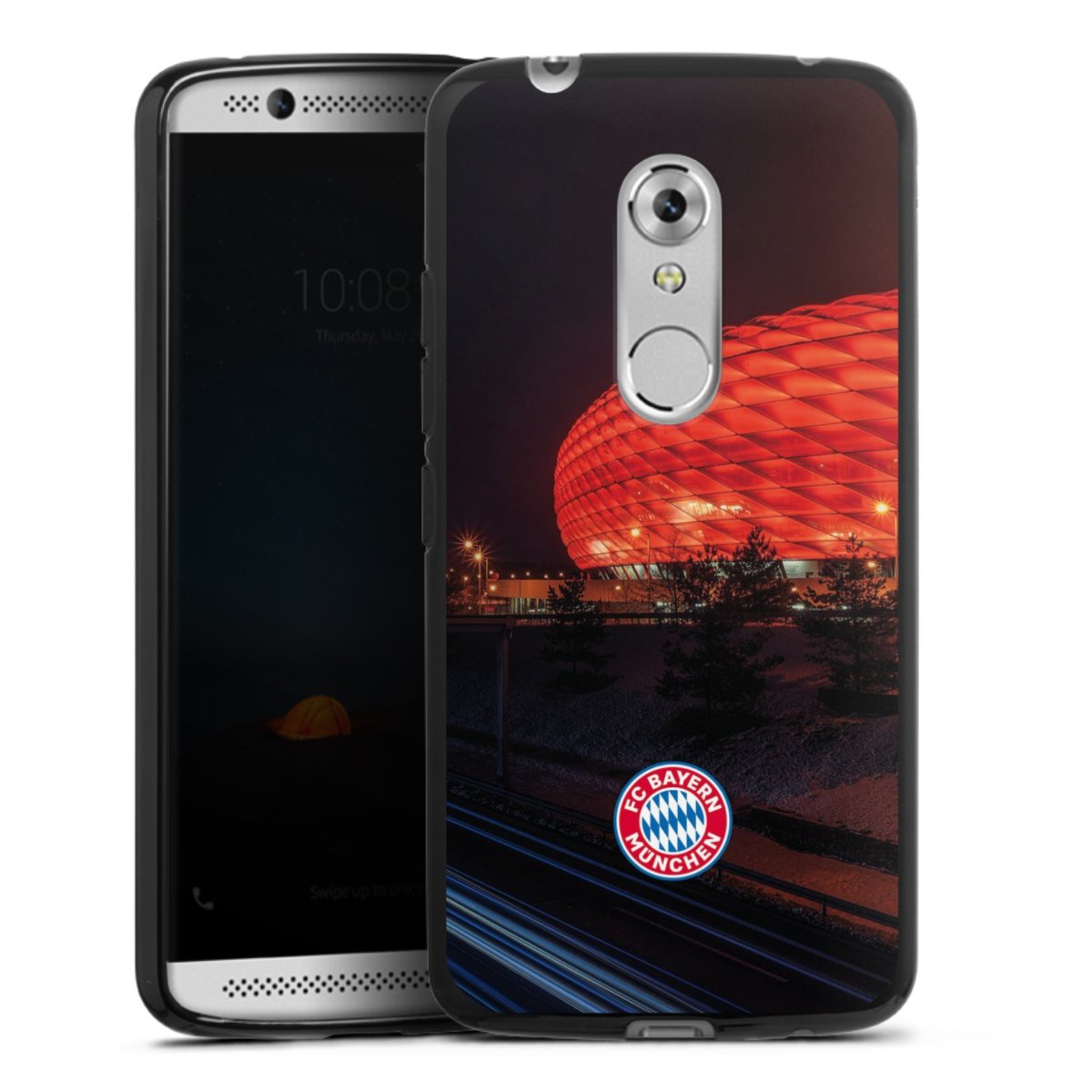 Allianz Arena bei Nacht FCB