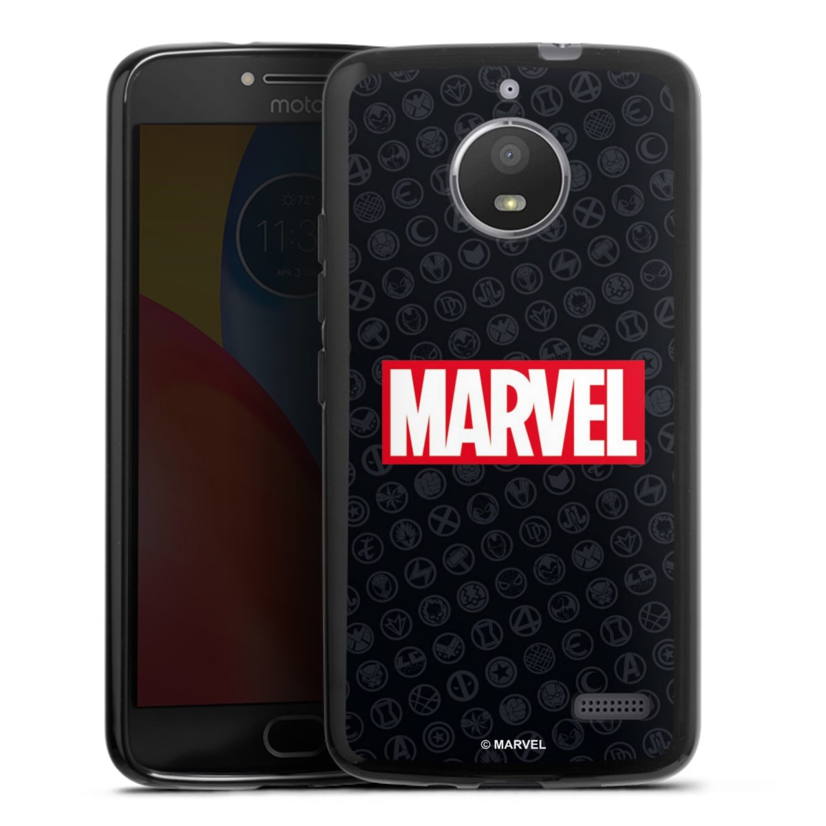 Marvel Logo Black Red 