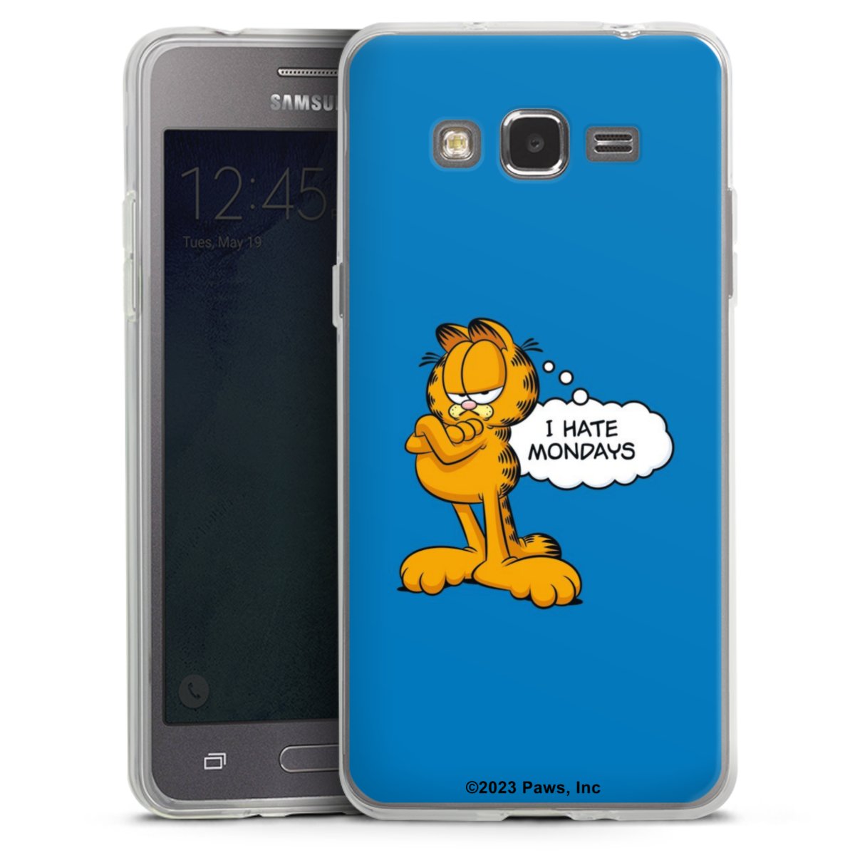 Garfield Je déteste les lundis Bleu