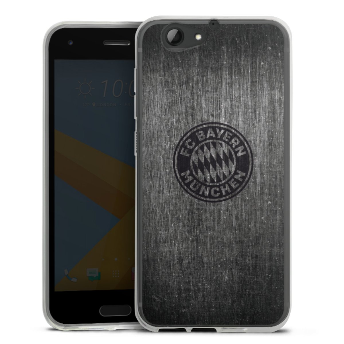 Metalllook FCB Logo einfarbig