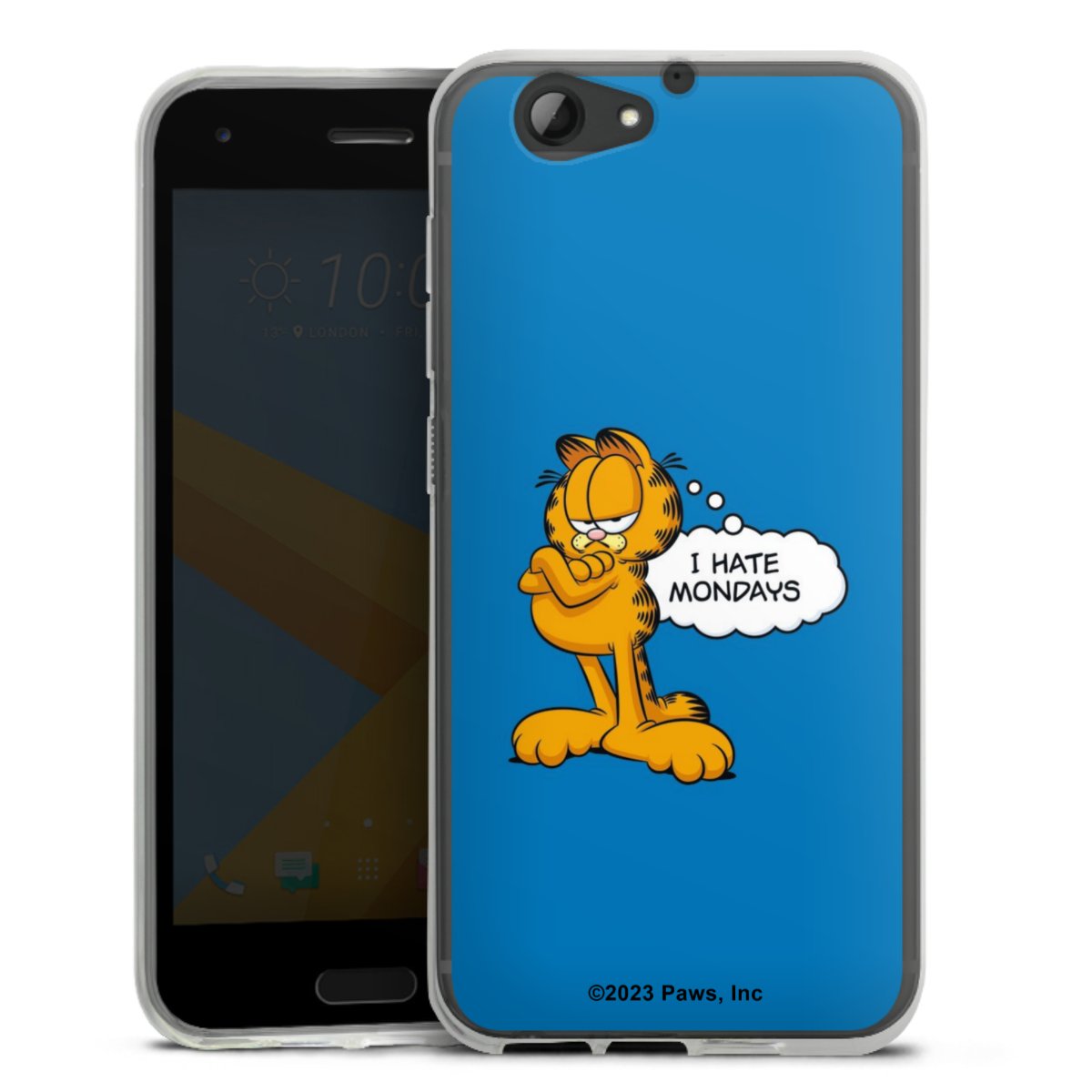 Garfield Ik haat maandagen blauw