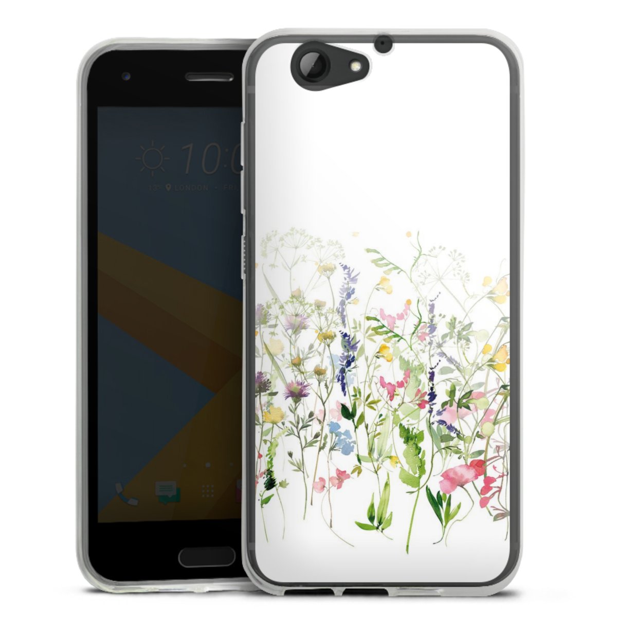 Kleurrijke lente weide bloemen