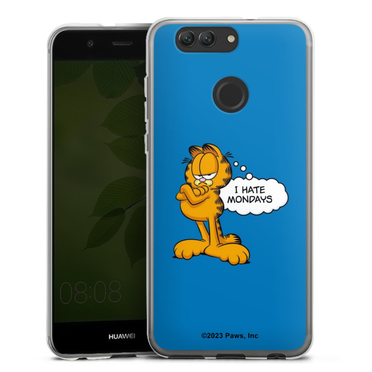 Garfield Ik haat maandagen blauw