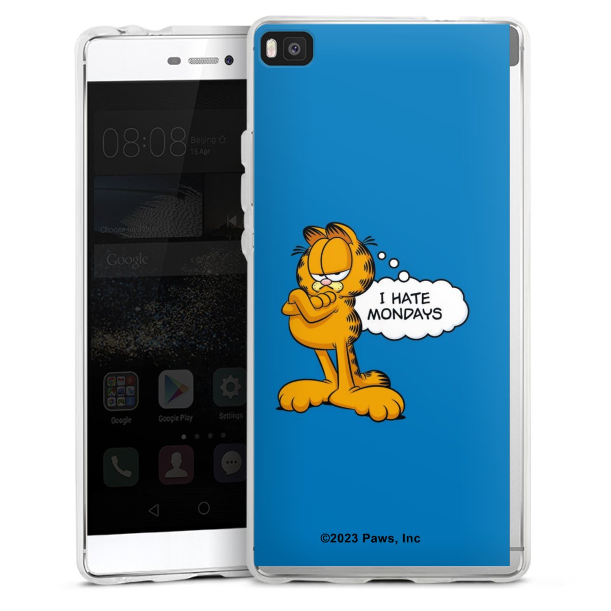 Garfield Je déteste les lundis Bleu