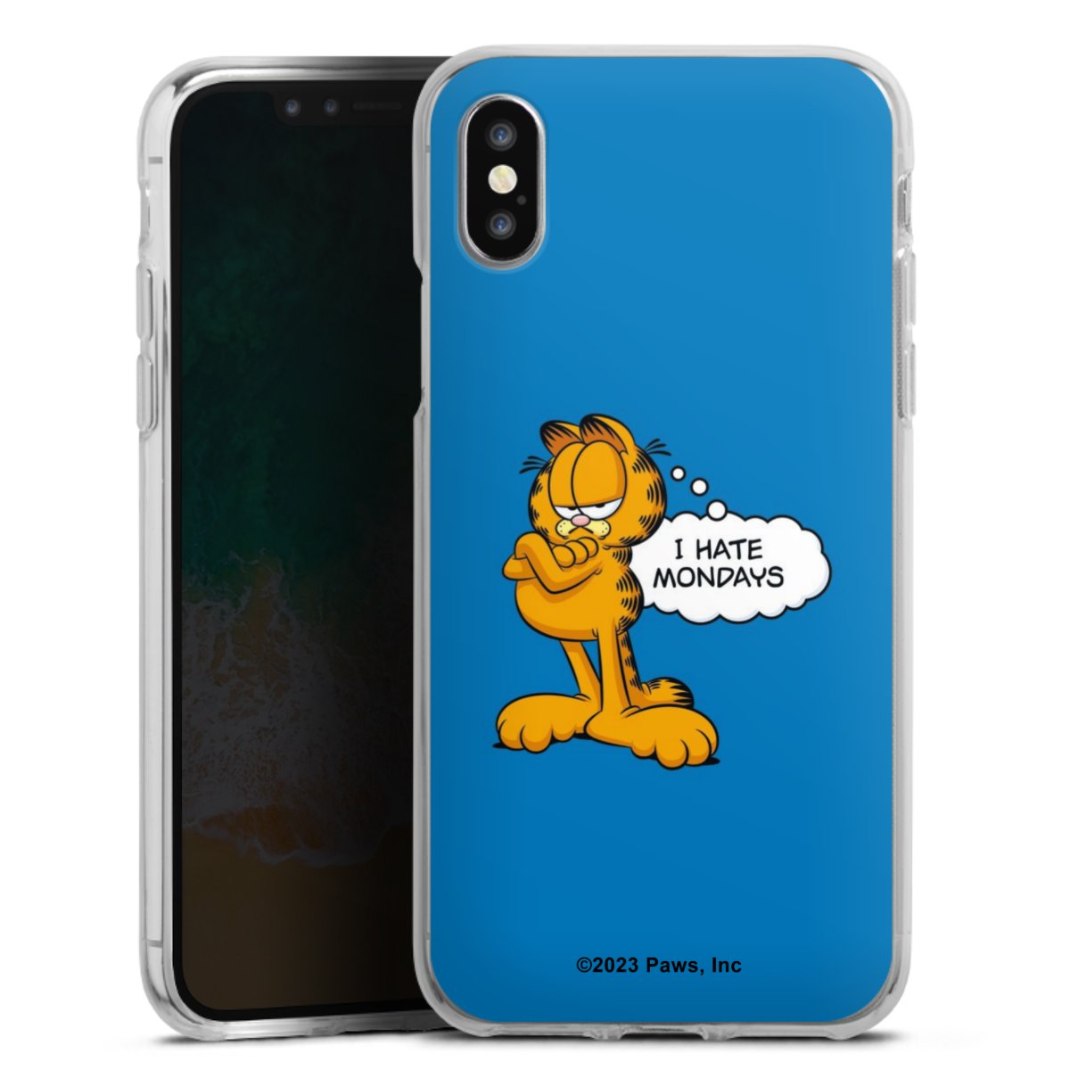 Garfield Je déteste les lundis Bleu