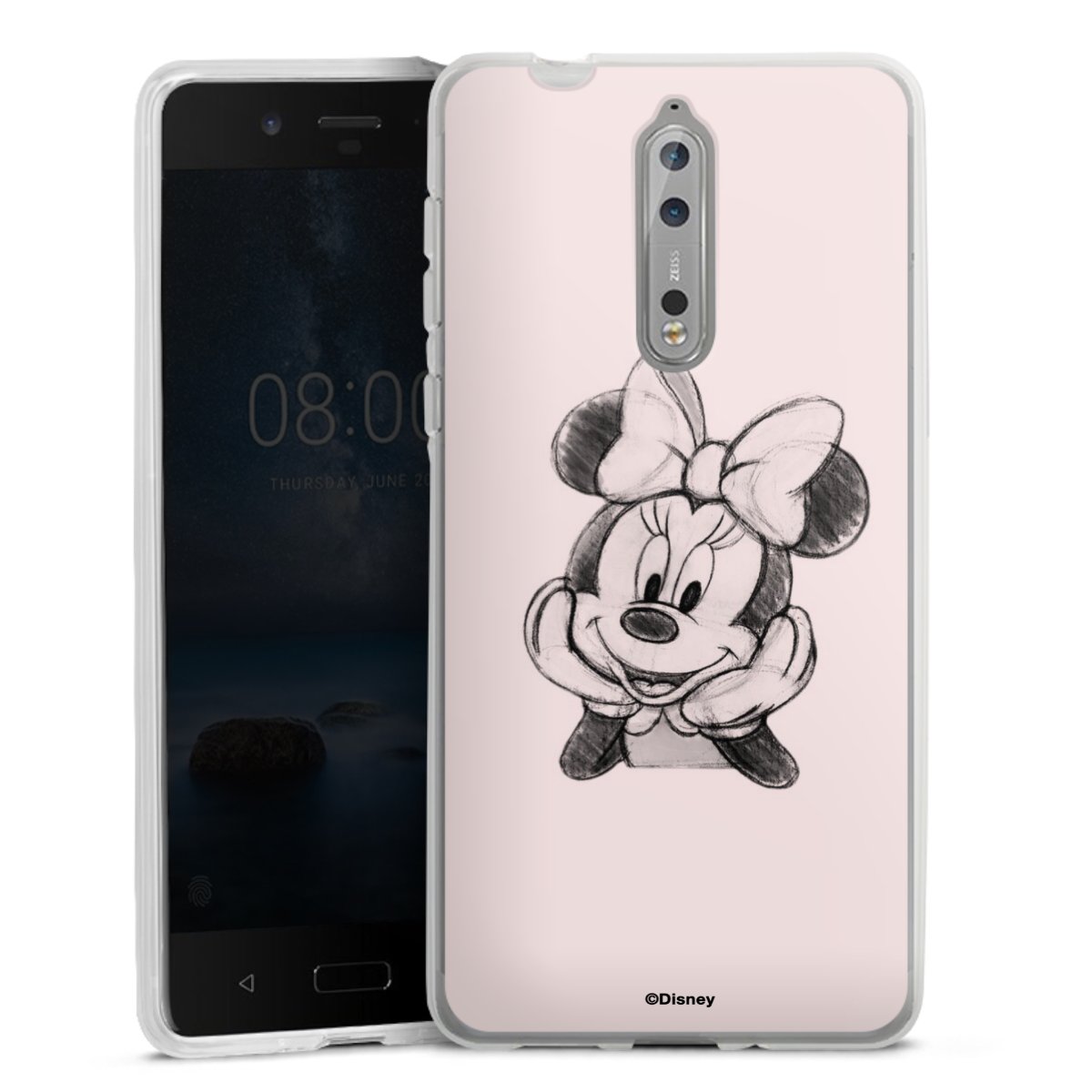 Minnie Posieren Sitzen