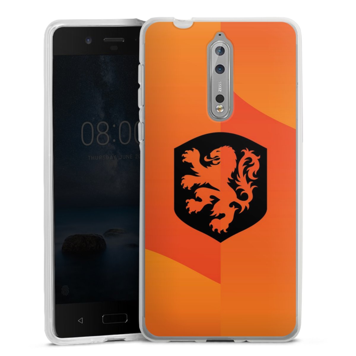 Nederlands Elftal Zwart Logo