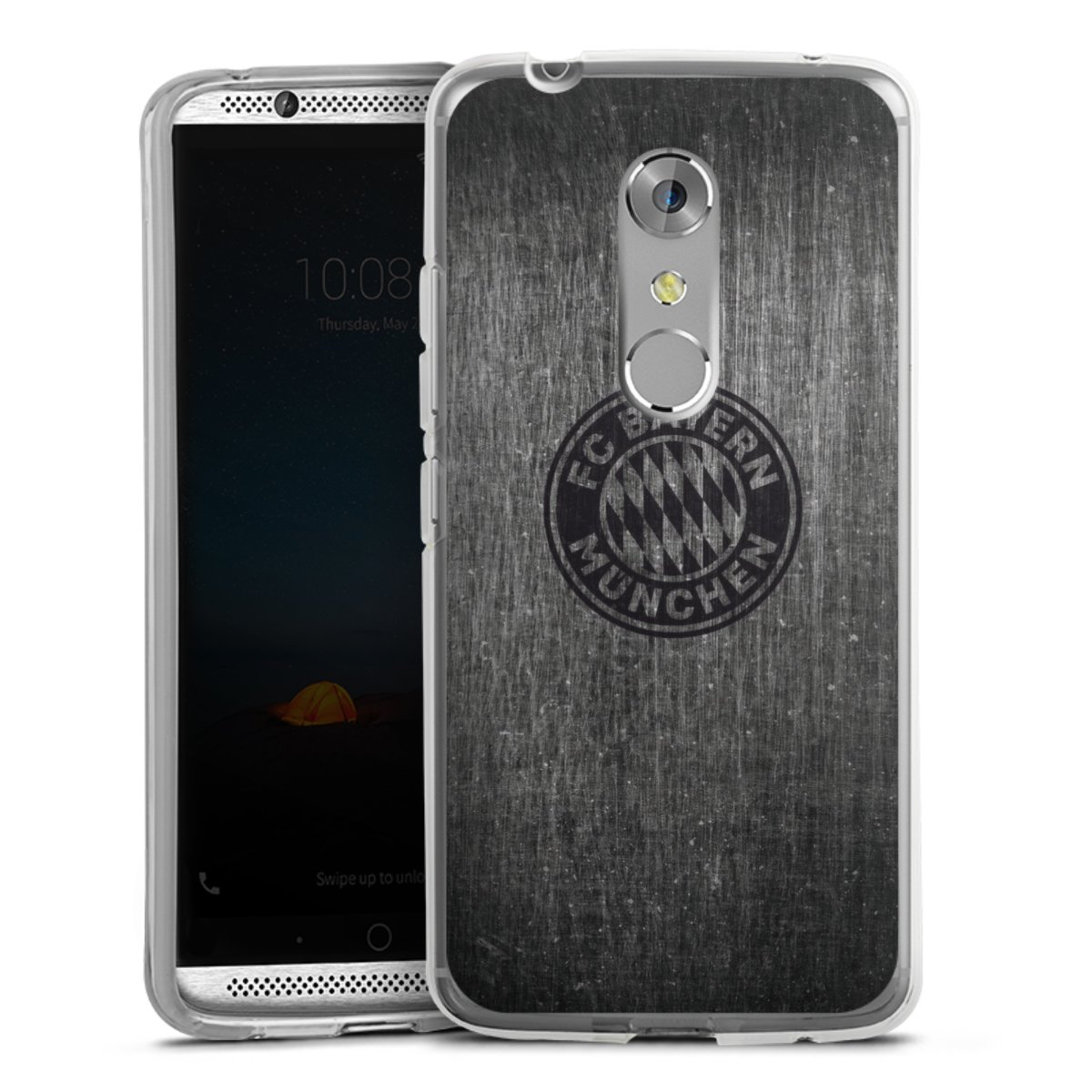 Metalllook FCB Logo einfarbig