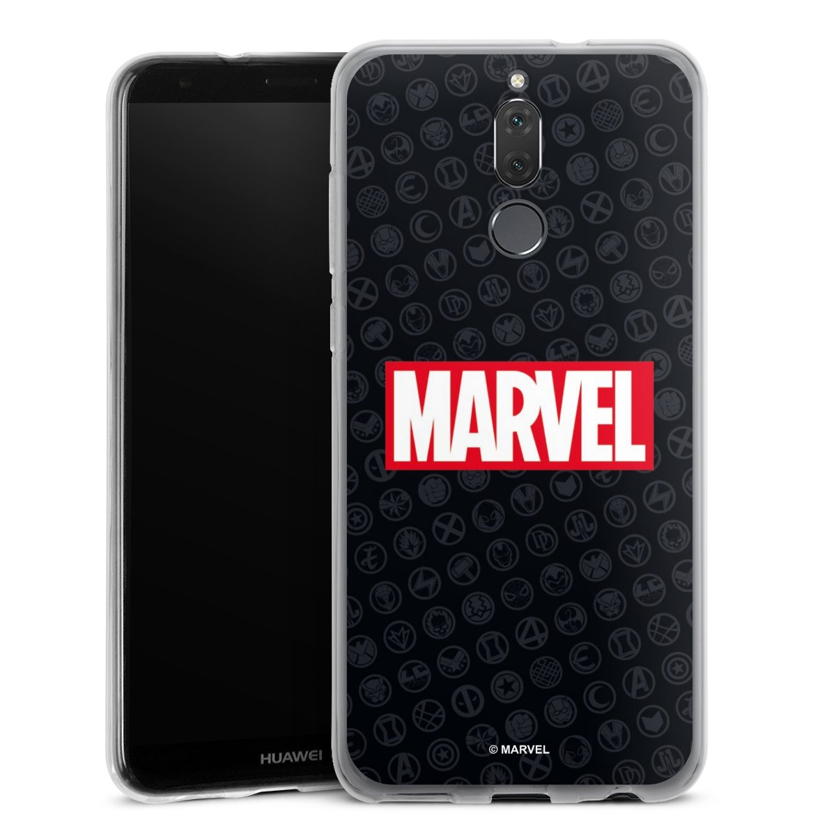 Marvel Logo Black Red 