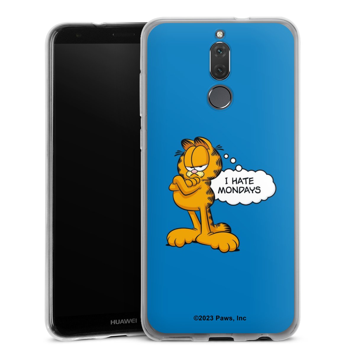 Garfield Ik haat maandagen blauw