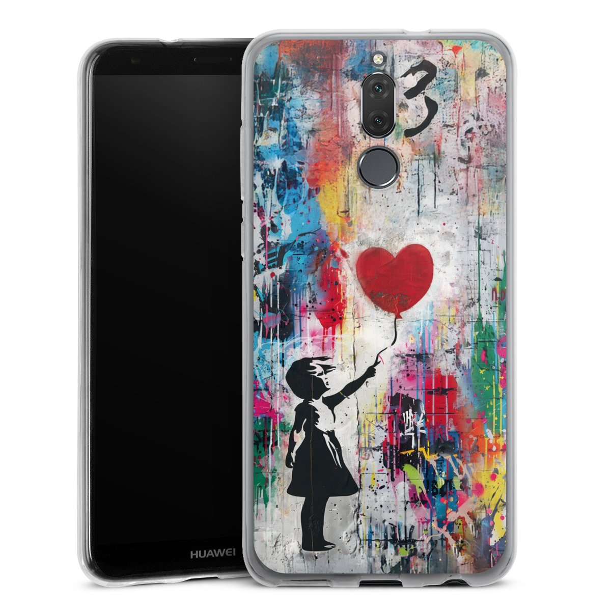 Balloon Girl Colorful