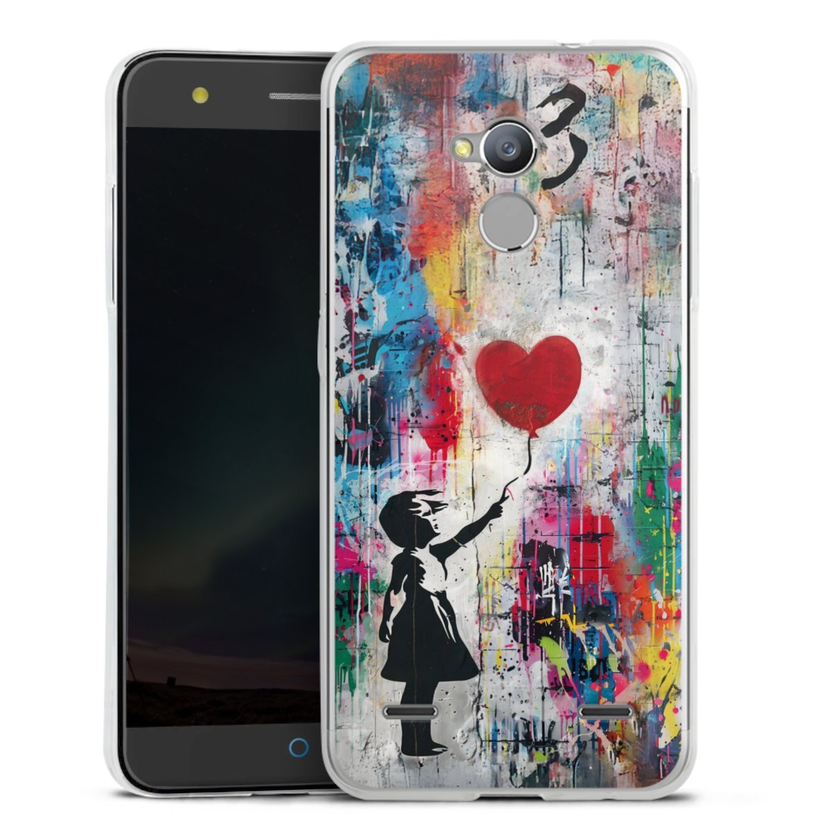 Balloon Girl Colorful