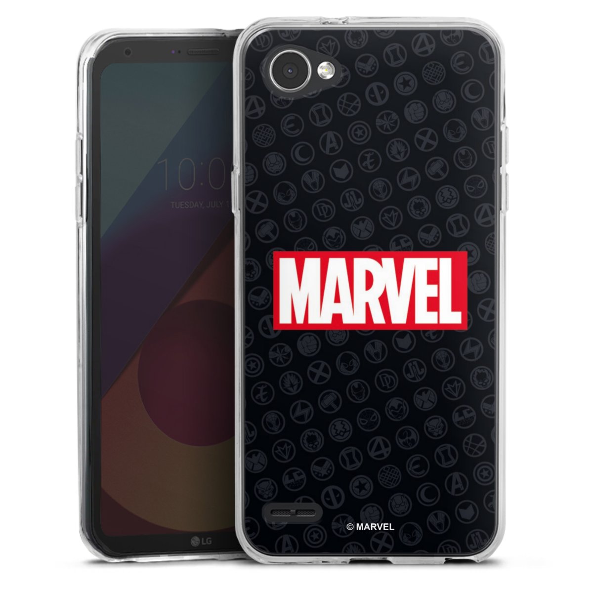 Marvel Logo Black Red 