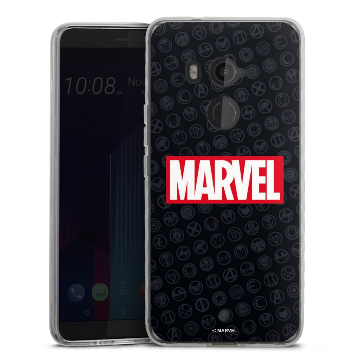 Marvel Logo Black Red 