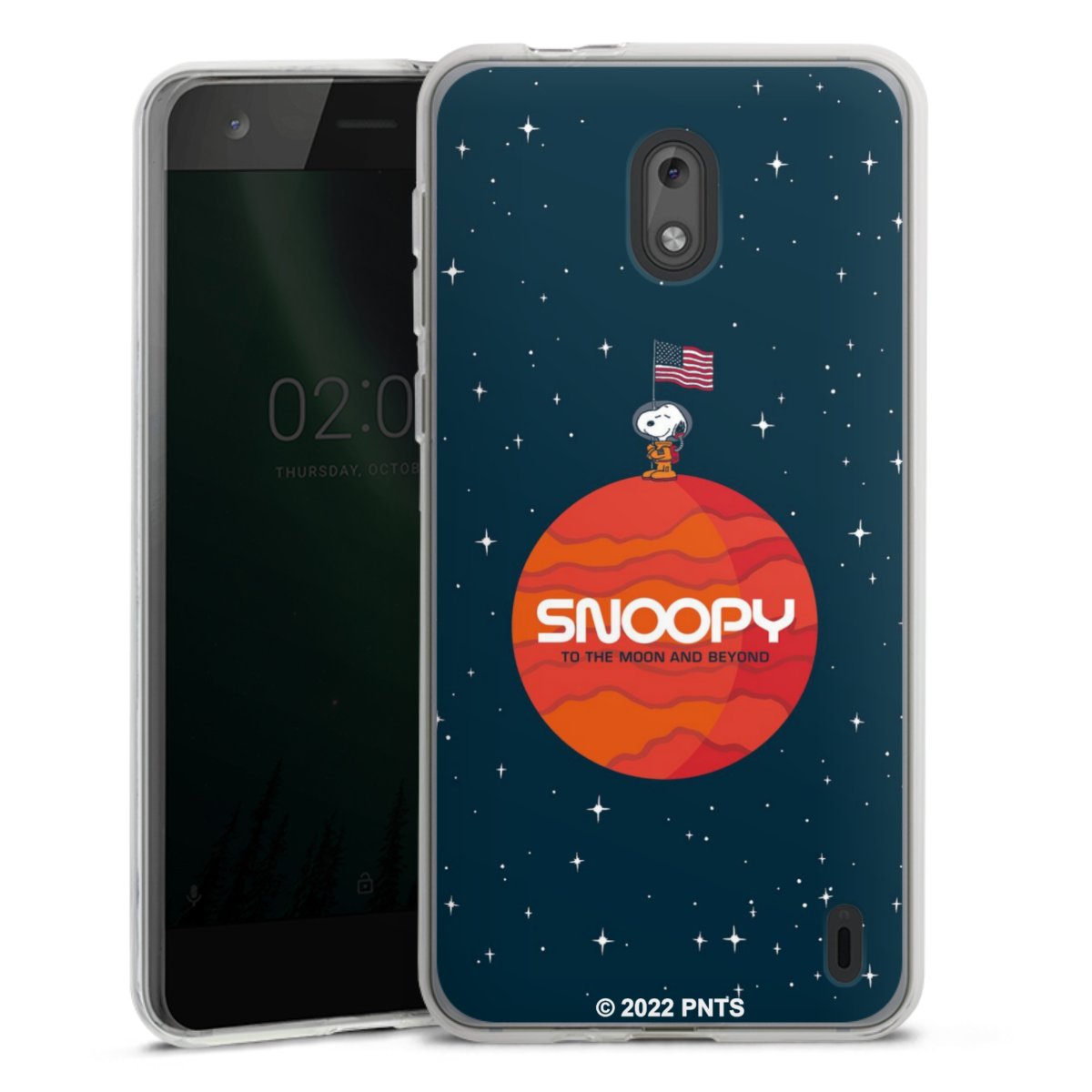 Snoopy viaggiatore spaziale Orange