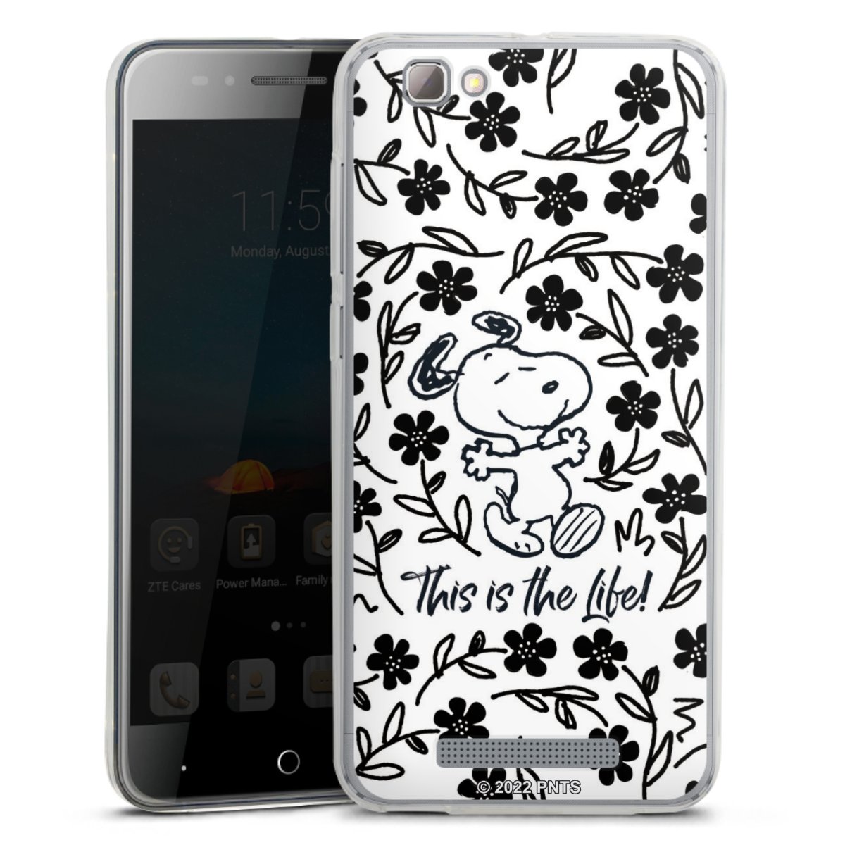 Snoopy bianco e nero This Is The Life